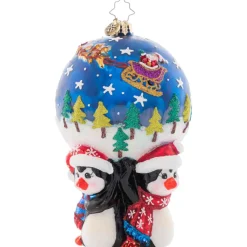 2023 A Lotta Help From My Friends Glass Ornament