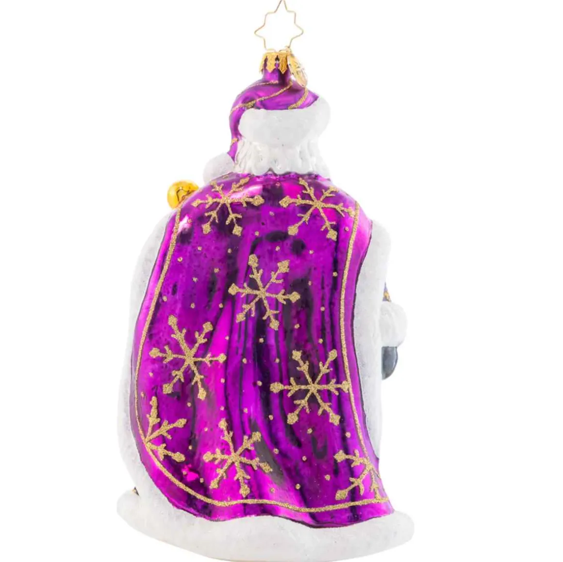 2023 A Vision In Purple Glass Ornament