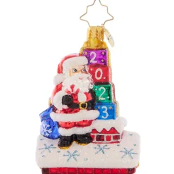 2023 Another Wonderful Year Glass Gem Ornament