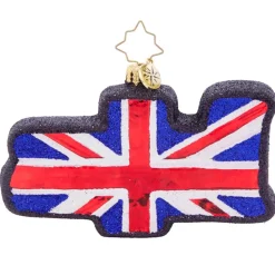 2023 British Beats Glass Ornament