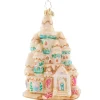 2023 Castle In The Sand Glass Ornament