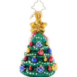 2023 Christmas All Around Glass Gem Ornament