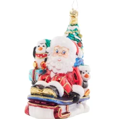 2023 Christmas Getaway Glass Ornament