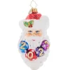 2023 Ho Ho Happy Year Glass Ornament