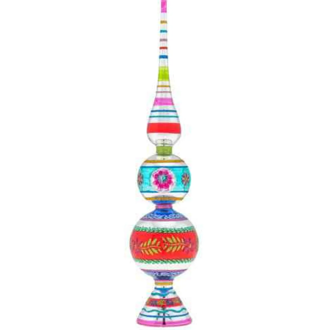 13 Inch Finial Stand With Reflectors