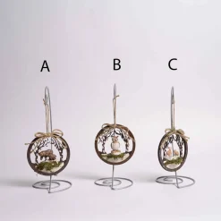 4.5 Inch Frost Forest Animal Disc