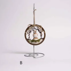 4.5 Inch Frost Forest Animal Disc