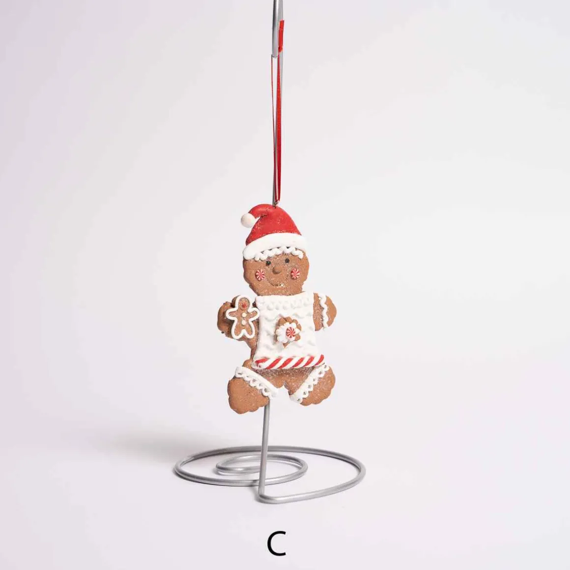 5 Inch Gingerbread Icing Cookie Ornament