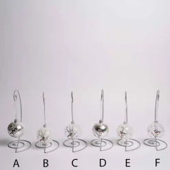 3 Inch Glass Bird On Branch Ball