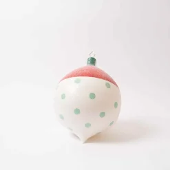 14 Inch Sugar Frosted Ornament