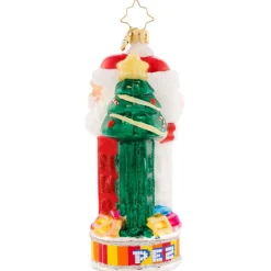 2023 Jolly Pez Glass Ornament