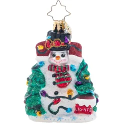 2023 Let There Be Lights Glass Gem Ornament