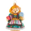 2023 Muffy Fortune Teller Glass Ornament