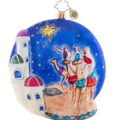 2023 Oh Holy Night Glass Ornament