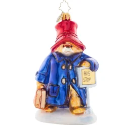 2023 One Way Ticket To Paddington Glass Ornament
