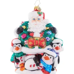 2023 Polar Portrait Glass Ornament