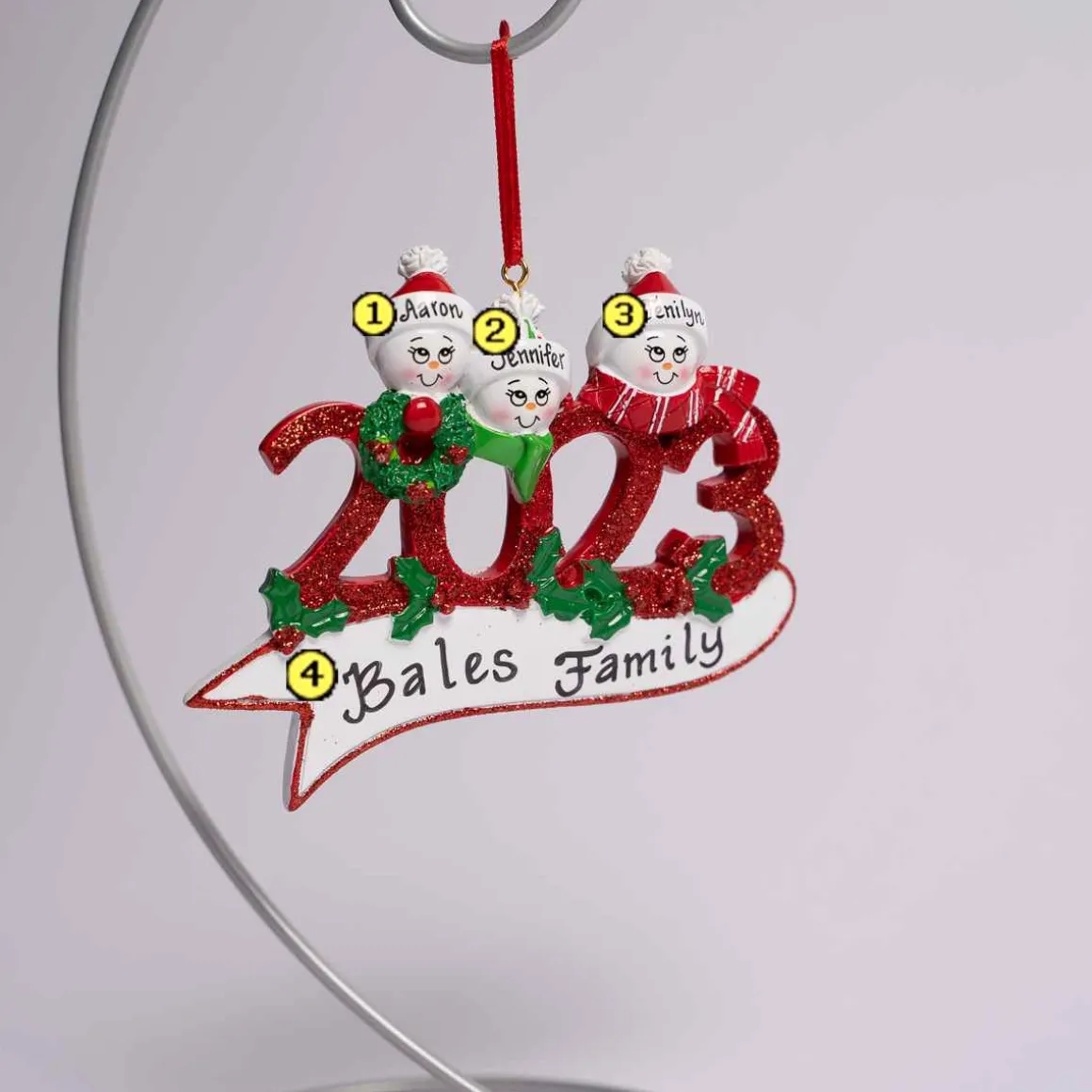 2023 Snowman Family Of 3