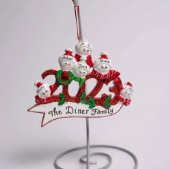 2023 Snowman Family Of 6