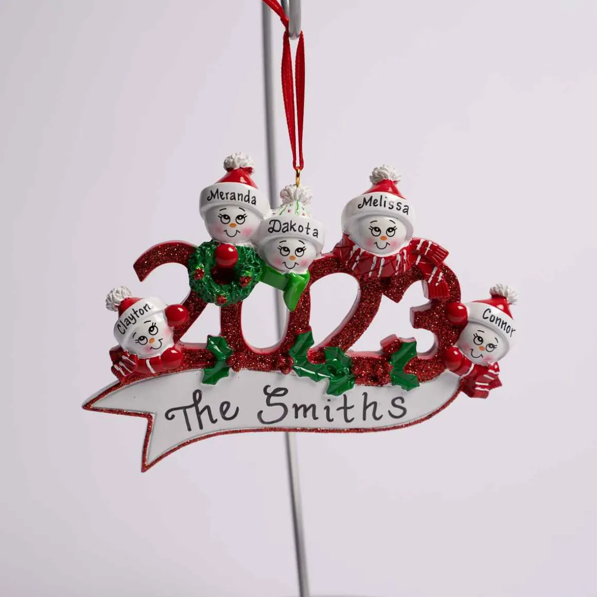 2023 Snowman Family Of 5