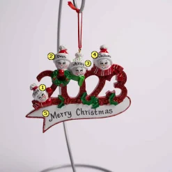 2023 Snowman Family Of 4
