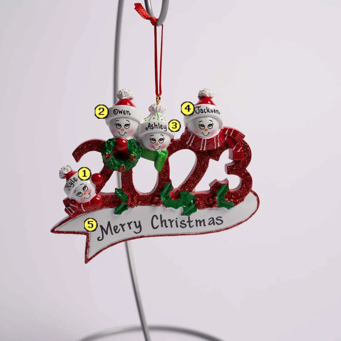 2023 Snowman Family Of 4