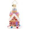 2023 Sprinkled Sundae Chalet Glass Gem Ornament