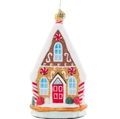 2023 Sweetest Chalet Glass Ornament