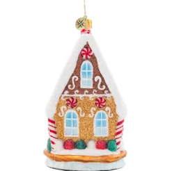 2023 Sweetest Chalet Glass Ornament