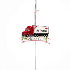 #1 Trucker Ornament