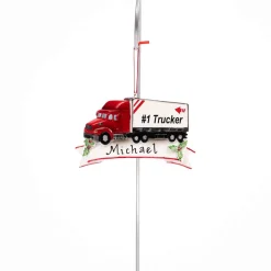 #1 Trucker Ornament