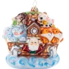 2023 Two By Two Glass Ornament
