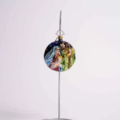 A Holy Night Glass Gem Ornament