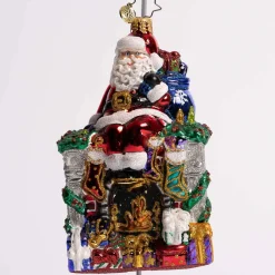 A Perfect Place To Perch Glass Ornament