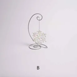 Acrylic Snowflake Irr Ornament