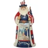 American Santa Ornament
