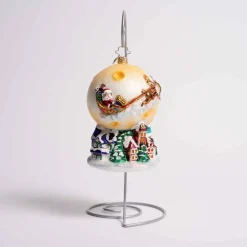 And To All A Good Night Glass Ornament