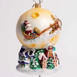 And To All A Good Night Glass Ornament