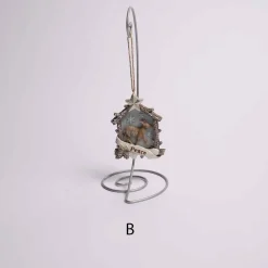Animal In Log Frame Ornament