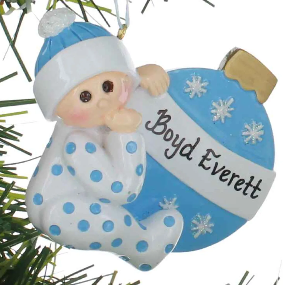 Baby Boy Ornament