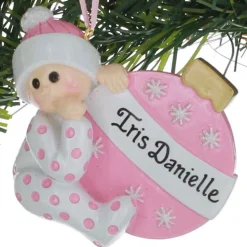 Baby Girl Ornament