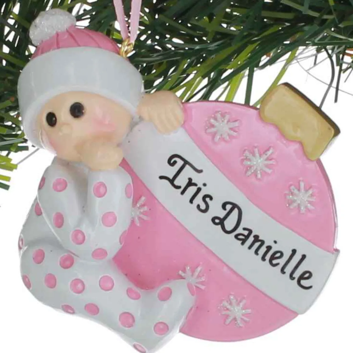 Baby Girl Ornament