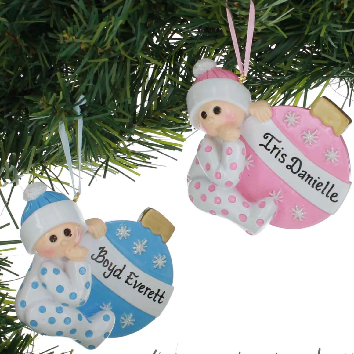Baby Girl Ornament