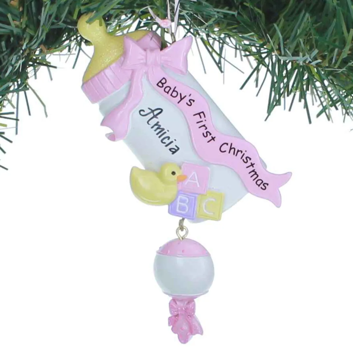 Baby"S First Bottle Ornament