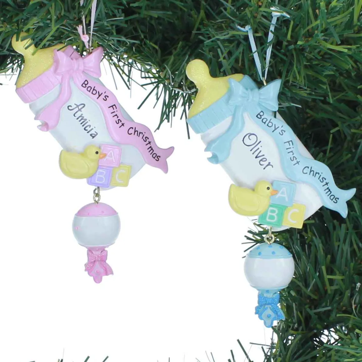 Baby"S First Bottle Ornament