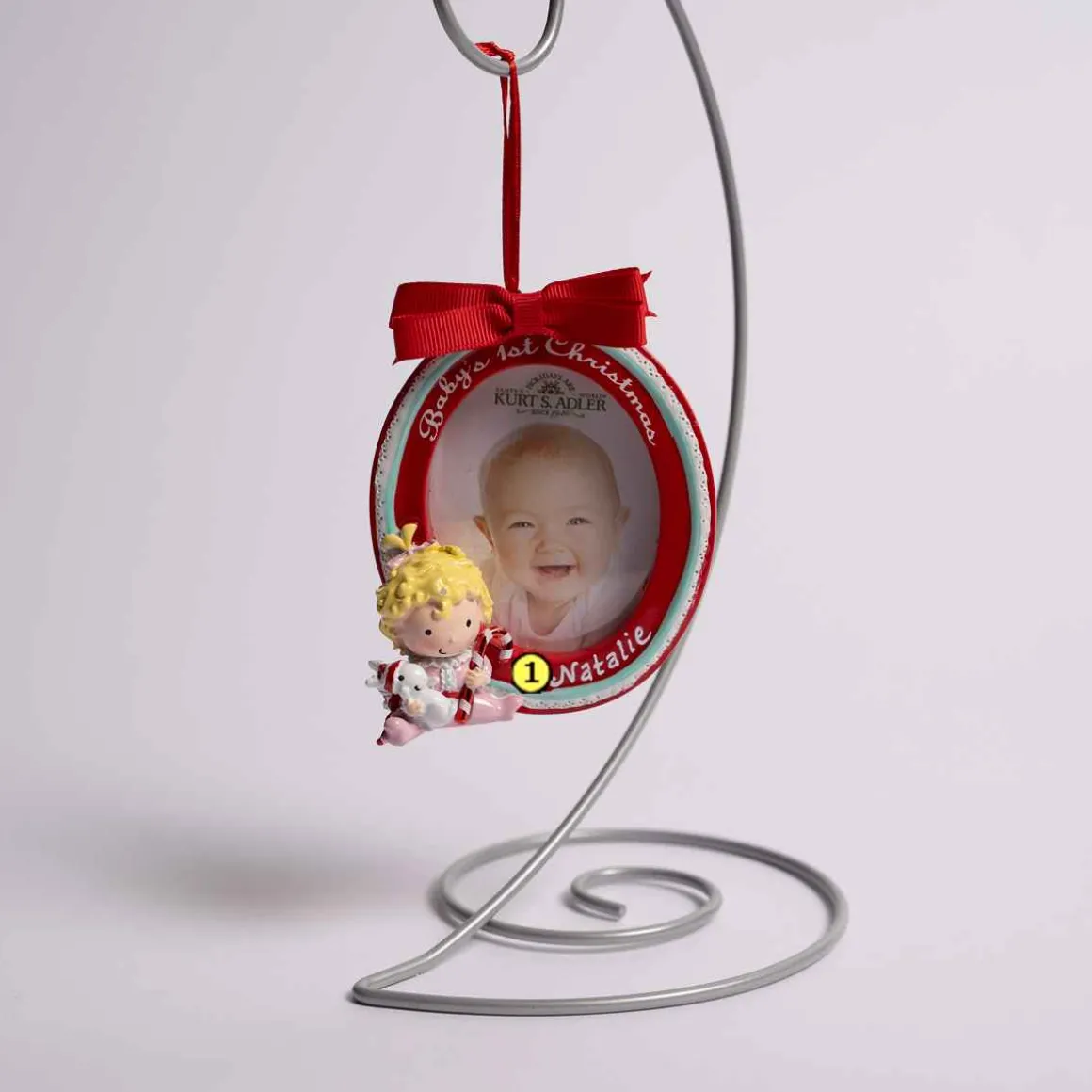Baby's First Girl Photo Frame