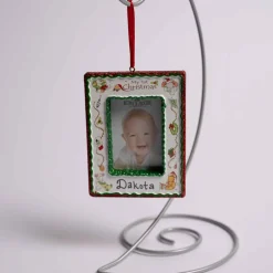 Baby's First Picture Frame Ornament