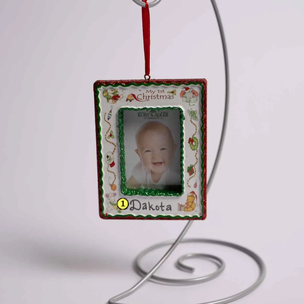 Baby's First Picture Frame Ornament