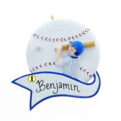 Baseball Hit Ornament