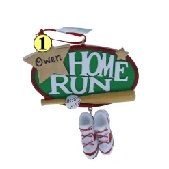 Baseball Home Run Ornament