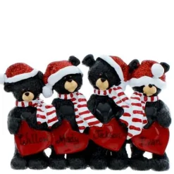 Bear Hearts Family Of 4